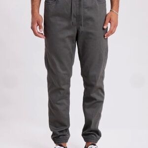 NWT Men's UnionBay Lounge Jogger Size Large Flint Dark Grey